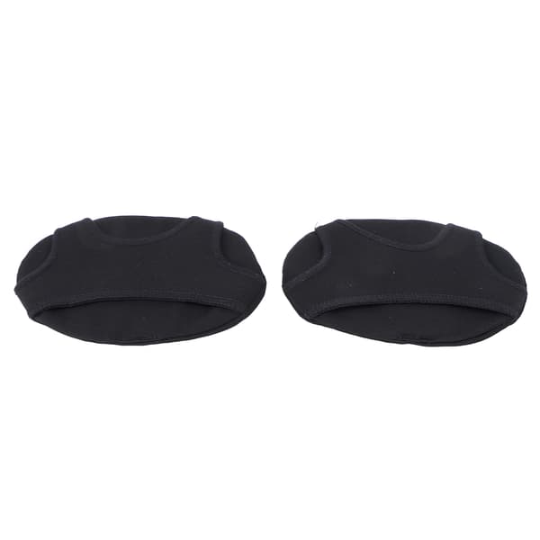 Elastic Forefoot Shoe Inserts, Toe-Divided Foot Pads, 3-Hole Metatarsal Pads