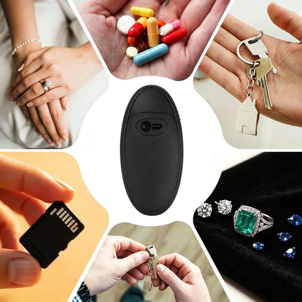 Strong Hidden Key Holder Car Shaped Storage Case Mini Strong Secret Compartment Ergonomic Storage Container Discreet Design
