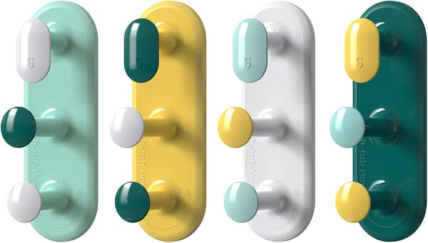 Self-adhesive wall hooks, self-adhesive hooks for hanging wall hooks