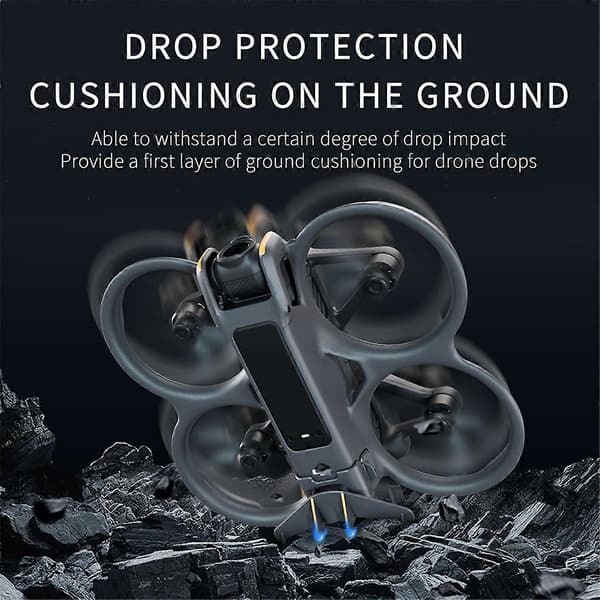 Drone Flying Tail til Avata 2 Drone Tilbehør Quick Release Tail Reducer Luftstrømsmodstand