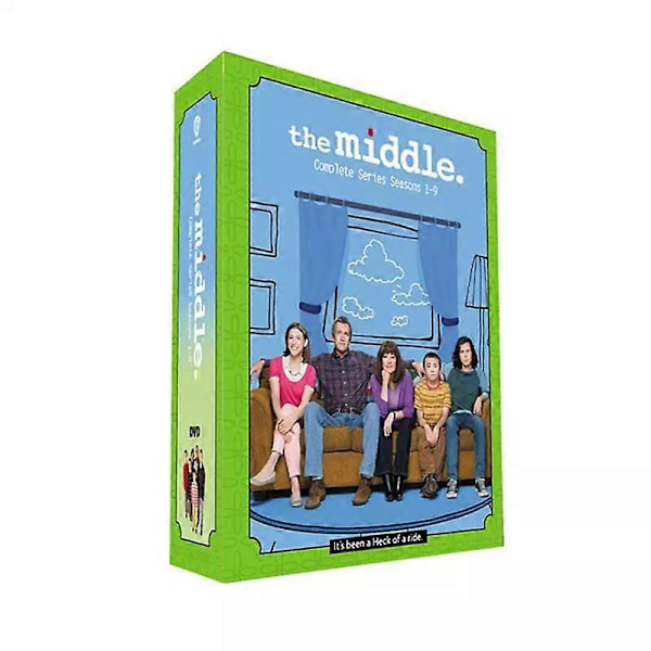 The Middle: Koko TV-sarja Kausi 1-9 27 Levyä DVD Uusi Box Set Englanti