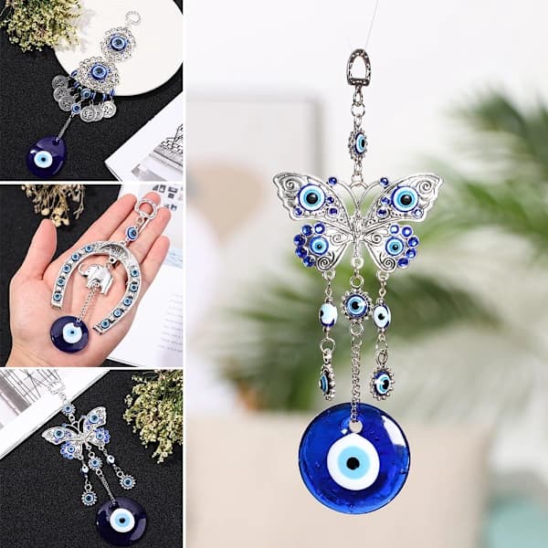 Hengende amulett med ondt øye