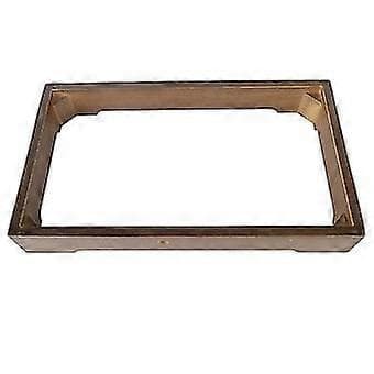 Minimalist Induction Cooktop Wooden Frame Base for Stable and Embedded Tea Kitchen Cooking Equipment