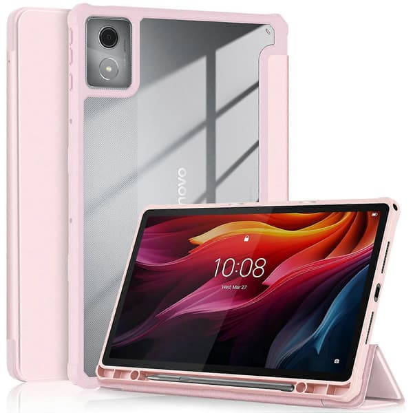 Etui til Tab K11 Plus TB230XC Auto Sleep/Wake PU Læder Flip Tablet Etui Tredobbelt Foldbart Stativ [DB] Flerfarvet Stil E Multicolor Style E