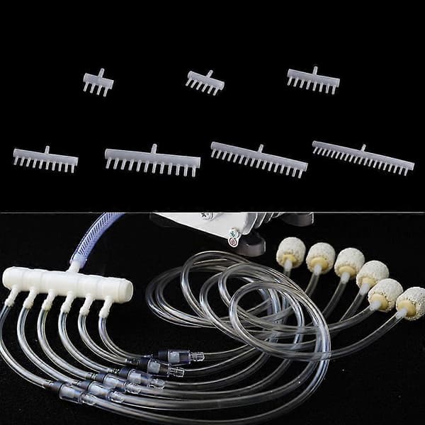 Luftfordeler Splitter 4-vejs 6-vejs 8-vejs 10-vejs 12-vejs 16-vejs Luftstrømsregulator