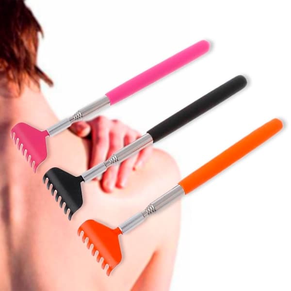 Teleskooppinen selkäraaputin - Monivärinen (satunnainen väri)