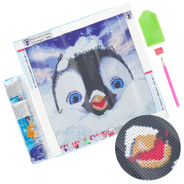 DIY Handmade Cute Animal Pattern Diamond Painting Kit Craft for Home Wall Decoration