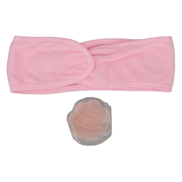 Eyelash Extension Pad Set 5st Silicone Self-Adhesive Palette Professional Efficient Versatile with Headband