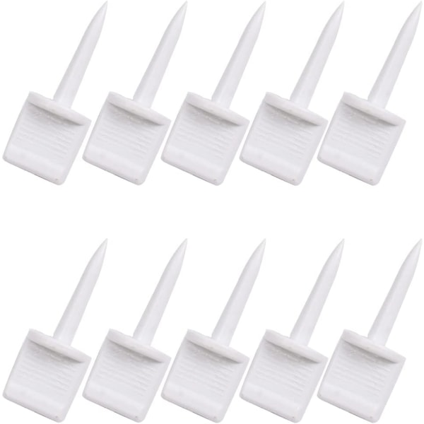 10 Pieces Target Nail Target Face Pin Plastic Archery Paper