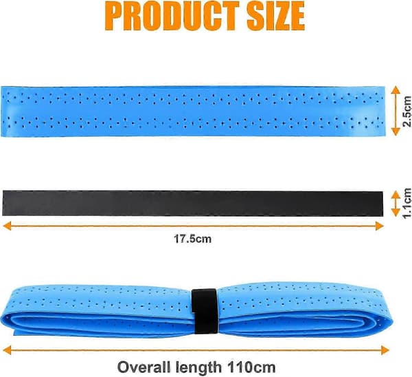 Tennisracketgrepp (6/15 grepp) ? Övergrepp för tennisracket Tejp för racketgrepp PU-racketgrepp Band Tejp Halkskydd Snabb Schage