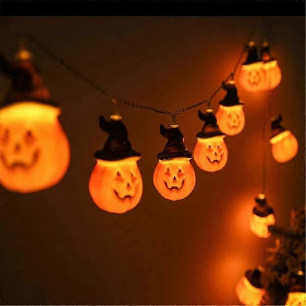 2025 Christmas Decorations Halloween Lights LED String Halloween Decoration Props Bar Party Trickster Decorative
