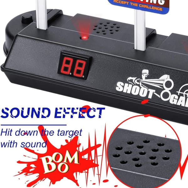 EXTSUD Elektronisk digital måltavle for Nerf-pistoler, automatisk KLB
