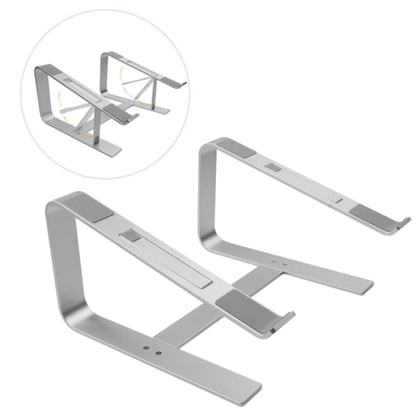 Laptopbord i aluminium för Mac MacBook Pro Air Apple Notebook-hållare Ergonomiskt lyftande metallstativ