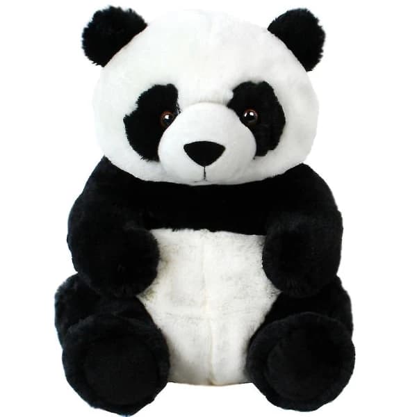 Panda Pehmolelu Pehmeä Lelu Panda Istuva Tyyli Pehmo Panda Halinalle 33 cm 3v+