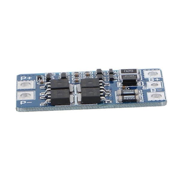 2S 10A 7.4V 18650 Lithiumoplader Beskyttelseskort BMS PCM Modul med Balancering