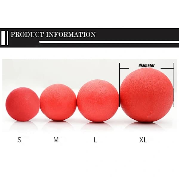 Hundeleke Slitesterk Solid Elastisk TPR Kjæledyrball Tyggleke Slitesterk Ball Med Snor Rød solid ball M 4.8 cm Rød solid ball M 4.8 cm Red solid ball M 4.8 cm