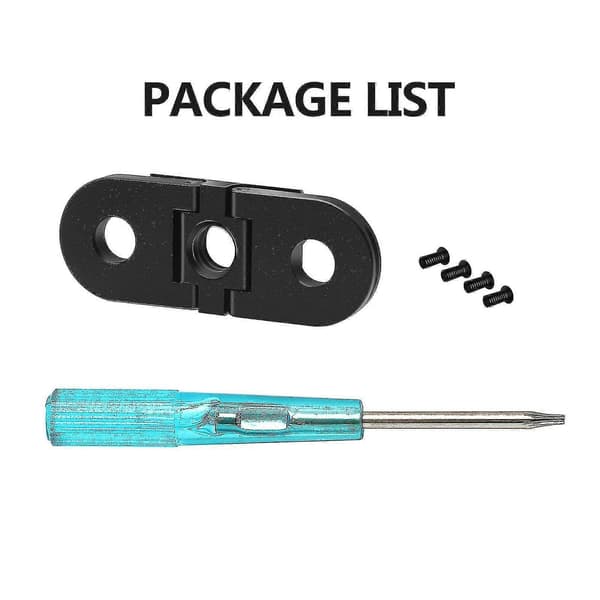 Kamera Metal Udskiftningsbase Foldbar Stativadapter Erstatning til Gopro Hero9/8/max Kameraer