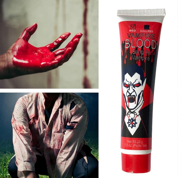 2025 Halloween Oppkast Blod Rekvisitter Cosplay Simulering Blod Kunstig Blod