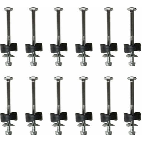 12-pack studsmattespacers med skruvar för att reparera studsmattan - reservdelar för studsmatta