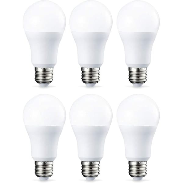 6-pack LED-lampor E27 Skruvsockel 10W (motsvarande 75W) Varmvitt Ej Dimbar