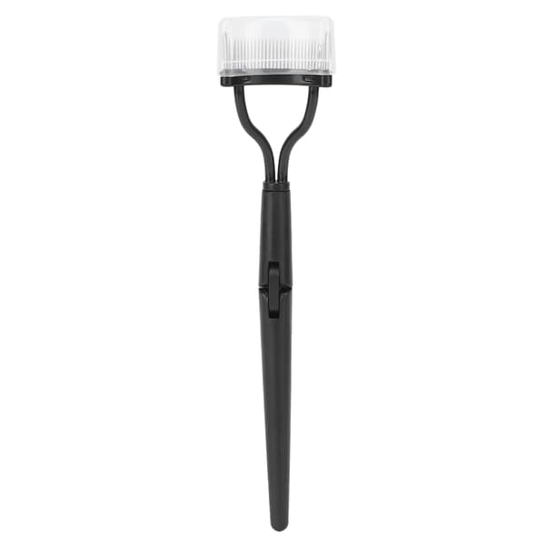 Foldable Eyelash Separator Teeth Eyelash Comb Eyelash Care Tool with Protective Case