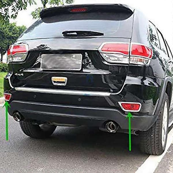 for Grand 2011 2012 2013-2019 ABS Krom Bakre Reflektor Tåkelys Lampe Deksel Trim Ramme