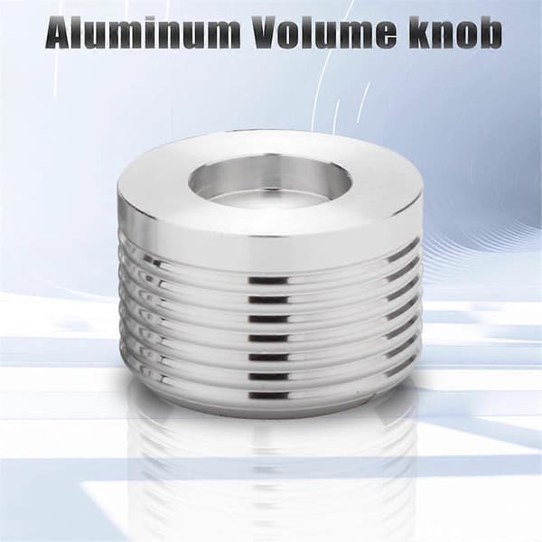 4 st 38x25mm Solid Aluminium Gitarr AMP Förstärkare Ratt Förstärkare Radio Spelare Potentiometer Volym K
