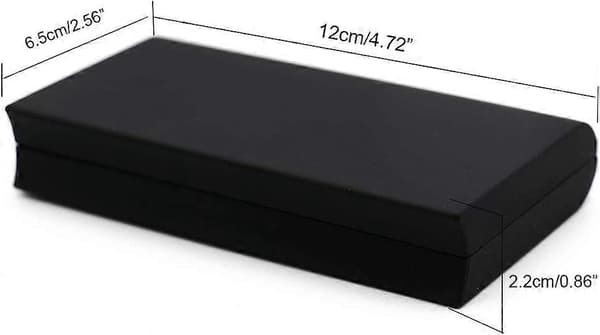 Ringask, 3D Pop Up Rose Ringholder Etui til Forlovelse Bryllup Smykker Gaveæske, Sort (ring medfølger ikke)