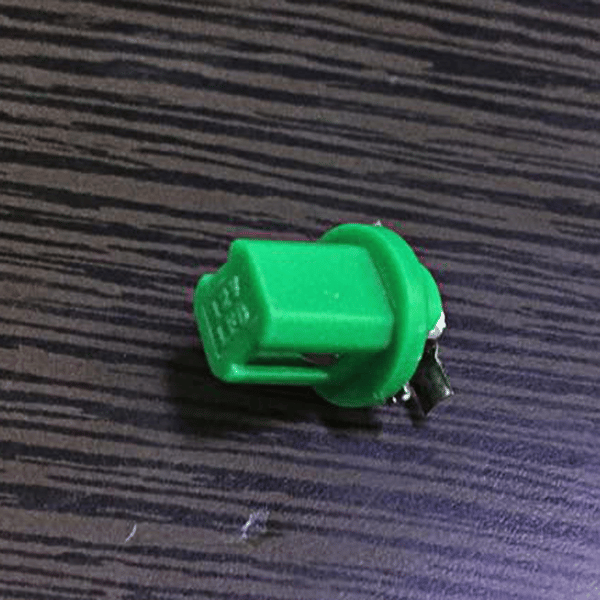 10x T5 B8.5D 5050 SMD Green LED Instrument Lights for Car Dashboard