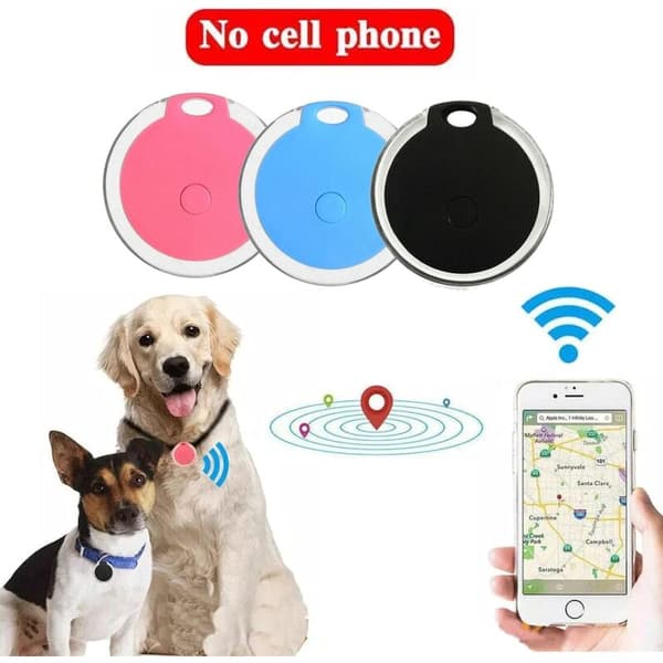 #1 Anti-tabskrave GPS-tracker - Hvid, GPS-tracker til kæledyr, Mi#