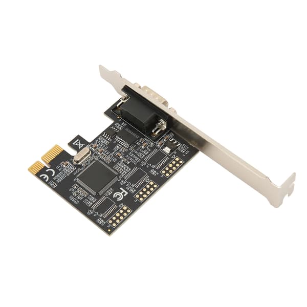 PCIe X1 RS232 seriel adapterkort Enkeltport PCI Express til RS232-konverteringsadapter til Windows til Linux til DOS