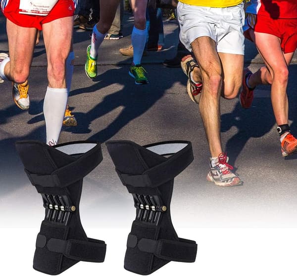 Knee Pads 1 Pair Sports Spring Knee Pads Reinforcement Knee Pads