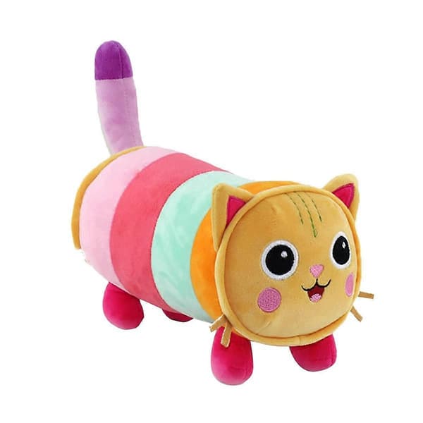 Kudde Katt Tecknad Katt Mjukdjur
