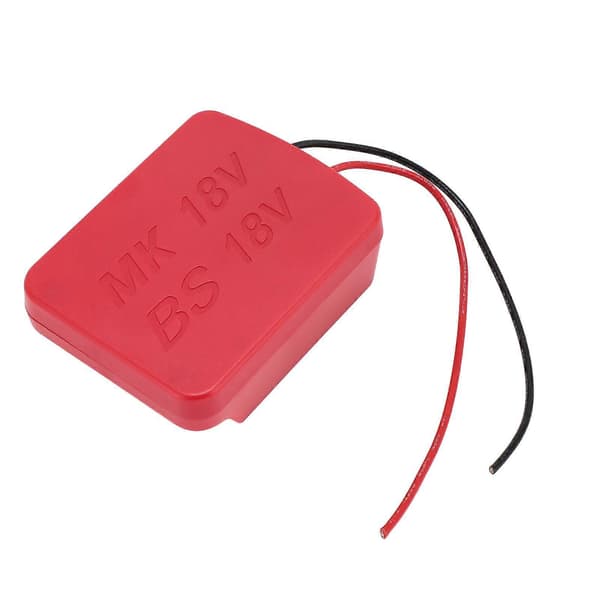 Power Tool Battery Adapter Dual Use Portable 18V Battery Power Mount Connector for Bosch Red