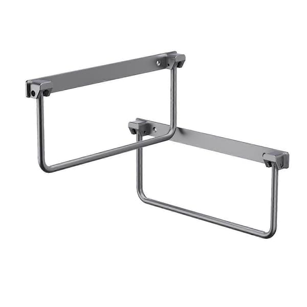 Foldable RV Shoe Rack - Wall Mounted Shelf, Efficient Holder and Storage Rack for Various Shoes, 2-Pack