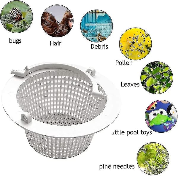 Pool Skimmer Kurv Si Pool Erstatning Skimmer Kurv Pool Filter Kurv Pool Skimmer Kurve til Nedgravede Pools