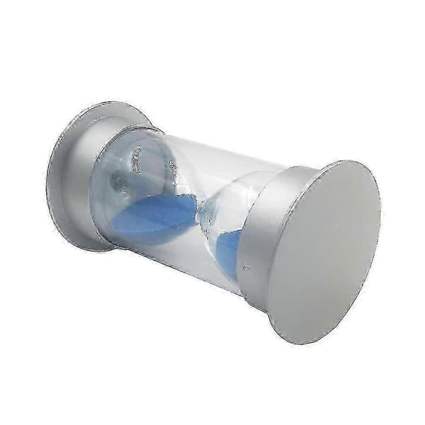Timeglas 20 minutter Sandglas Sandur Sandtimer Hjem Skrivebord Bogreol Indretning Børn Julefødselsdagsgave (sølv og blå)