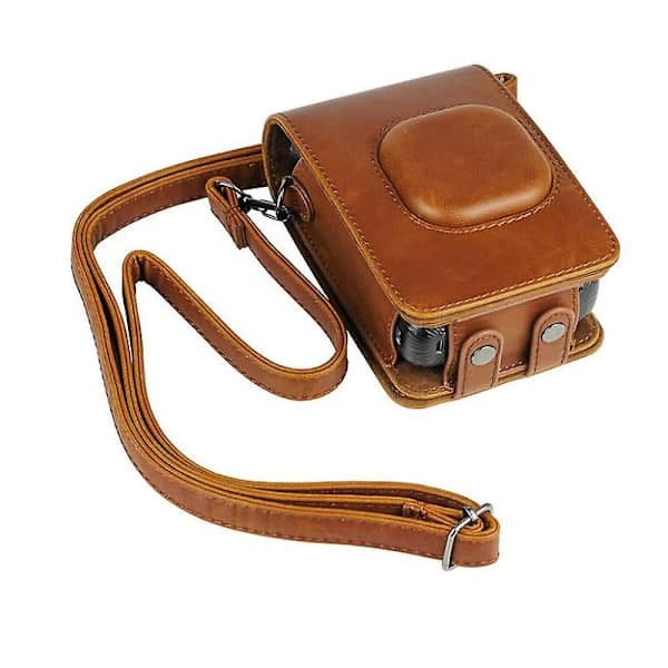 Mini Liplay Hybrid Instant Camera - Premium Protective Travel Camera Case with Lid Straps