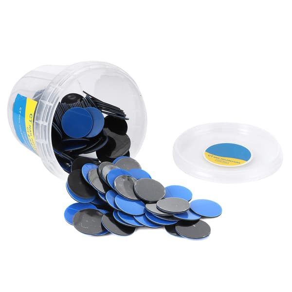 Universal dækreparationsgummilap multifunktionelt stikværktøj til bilmotorcykel 25 mm diameter 200 stk.