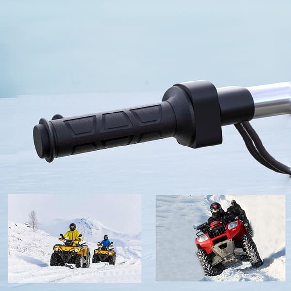Sähkölämmitteinen ATV-ohjaustangon kahva - 3 lämmitystasolla
