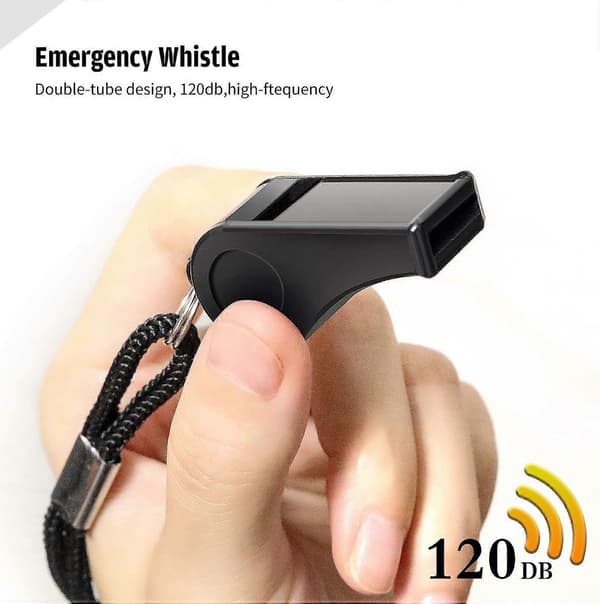 Whistle with Lanyard for Coaches, Referees, Training, Outdoor Camping Accessories, Dog Whistle, Emergency
