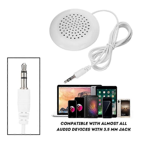 Pudehøjttaler 3,5 mm Mini Stereo Højttaler Ny DIY til MP3 Telefon Bærbar CD {DB}