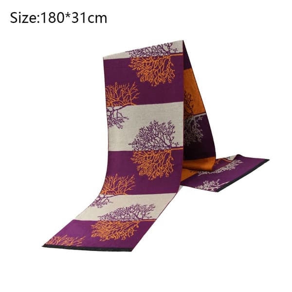 Oversized Plaid Scarves, Shawls, and Warm Cashmere Shawl from Purple Lucky Tree