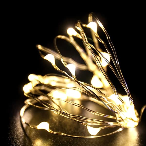 Mini Artificial Christmas Tree with LED Lights, with 50 Detachable Pendants for Home Decoration