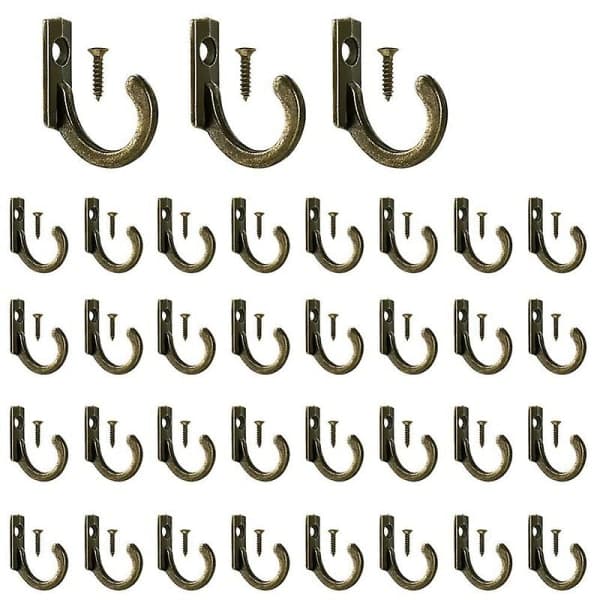 58 Pieces Hooks, Small Coat Hooks, Simple Hanger for Hanging Coffee Cups, Kitchen Towel
