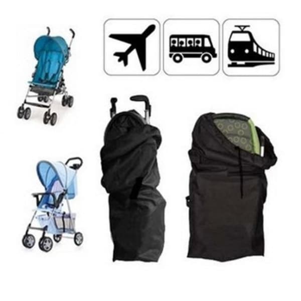 Barnvagnsbagage Flygplan Barnvagnsbagage Resväska Barnvagnsskydd Rese Nylon Gate Check Bagage Gate Check Barnvagnsbagage