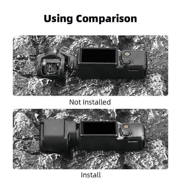 Kameralinsebeskyttelse Støvbeskyttelse Kameratilbehør til DJI OSMO POCKET 3