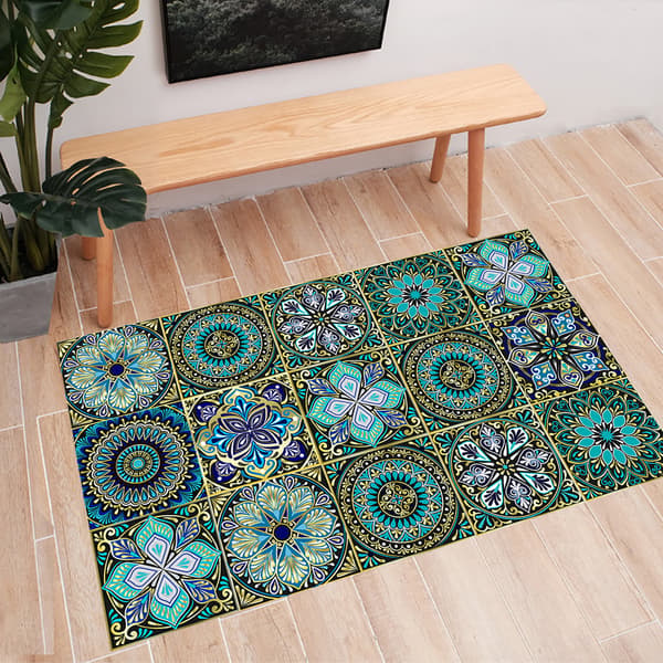 20 ark (15 x 15 cm) Mandala Väggdekaler - PVC - Vattentät (stil 1)