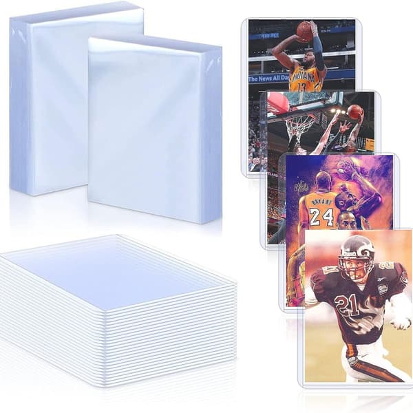 25-pack korta ärmar, basebollkortärmar för kort, skyddande ärmar KLB
