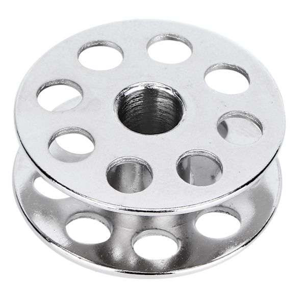 Sewing Machine Bobbin 8 Holes Extra Large Iron Bobbin Thread Core for Electric Industrial Sewing Machine Accessories